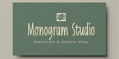 Malbousquet Font Poster 4