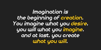 Nomoda Font Poster 8