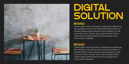 Nomoda Font Poster 7