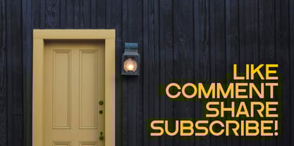 Nomoda Font Poster 4