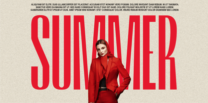 RB Struic Font Poster 2