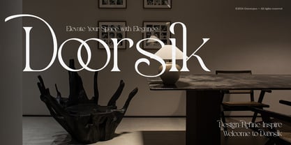 Evoxsy Font Poster 5