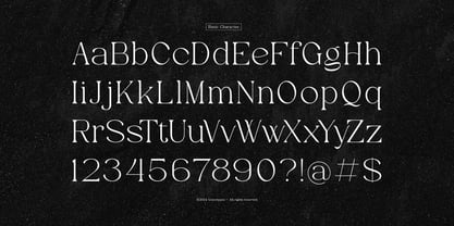 Evoxsy Font Poster 10