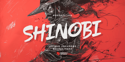 Shinobi Font Poster 1