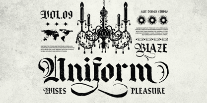 Black Male Font Poster 3