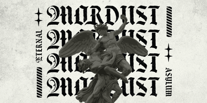 Black Male Font Poster 5