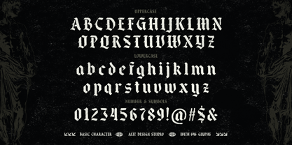 Black Male Font Poster 6