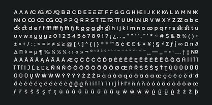 Pogonia Font Poster 13