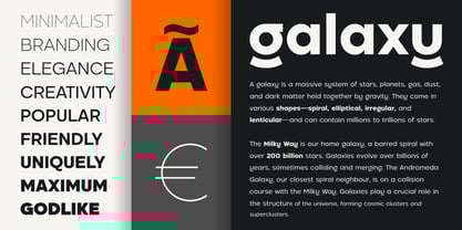 Pogonia Font Poster 7