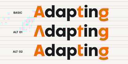 Pogonia Font Poster 5