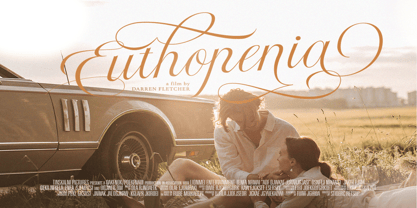 Radiate Script Font Poster 6