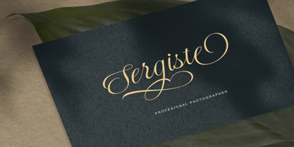 Radiate Script Font Poster 10