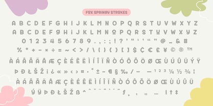 Fox Springy Font Poster 10
