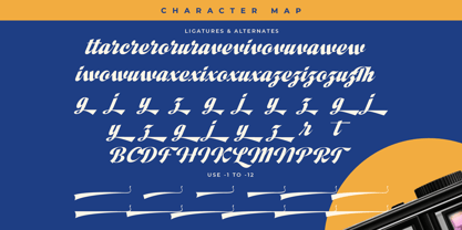 Vintage Charge Font Poster 14