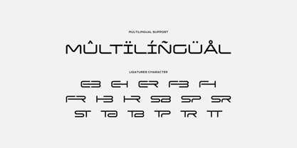 Cosmo Sphere Font Poster 6