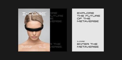 Cosmo Sphere Font Poster 3