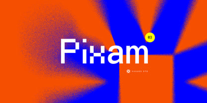Pixam Font Poster 1