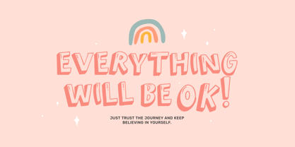 Gummy Twist Font Poster 3