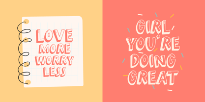 Gummy Twist Font Poster 2