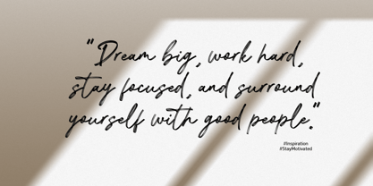 Penstand Font Poster 2