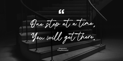 Penstand Font Poster 10