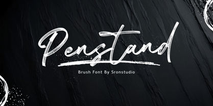 Penstand Font Poster 1
