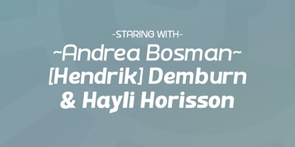 GL Galoki Font Poster 15