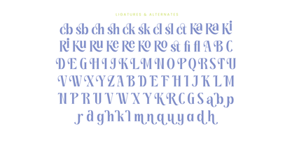 Kenora Groovy Font Poster 14