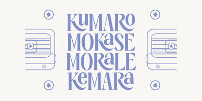 Kenora Groovy Font Poster 7