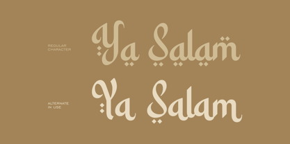 Khairat Font Poster 3