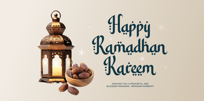 Khairat Font Poster 2