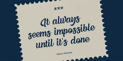 Bernfuls Script Font Poster 4