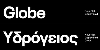 Neue Plak Display Font Poster 1