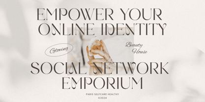 Anglera Font Poster 5