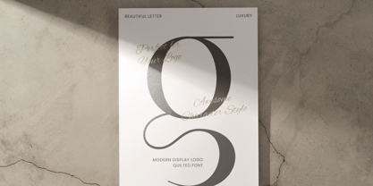 Anglera Font Poster 6