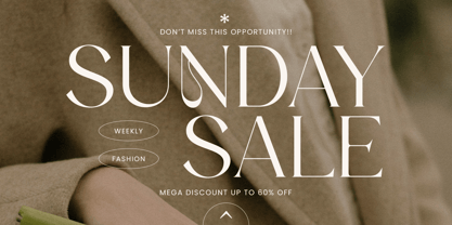 Anglera Font Poster 7