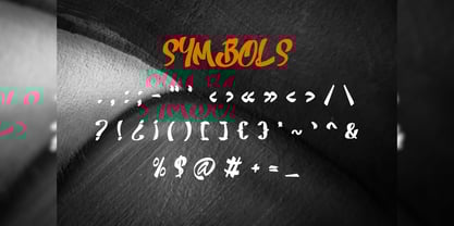 Chuckies Font Poster 5