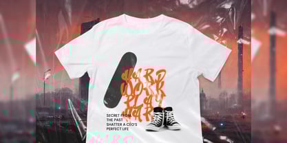 Chuckies Font Poster 14