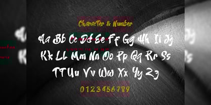 Chuckies Font Poster 3