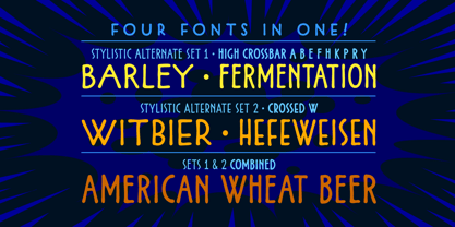 Dutch Courage Font Poster 2