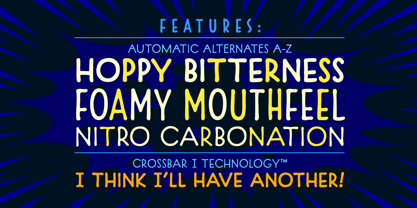 Dutch Courage Font Poster 4