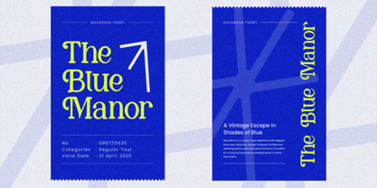 Quickly Retro Font Poster 4