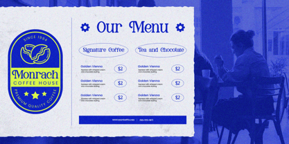 Quickly Retro Font Poster 7