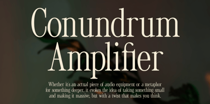 Tirone Font Poster 8