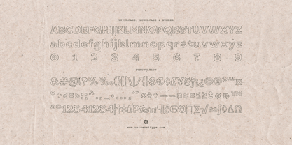 UT Ruganic Font Poster 9