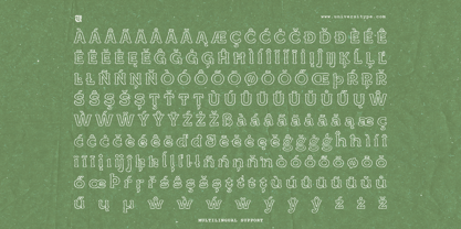 UT Ruganic Font Poster 10