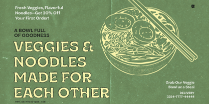 UT Ruganic Font Poster 3