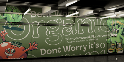 UT Ruganic Font Poster 6