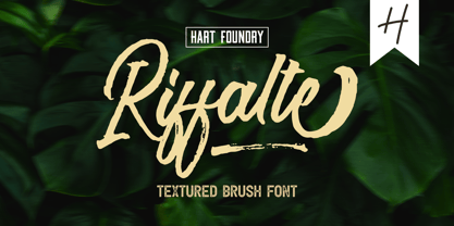 Riffalte Font Poster 1