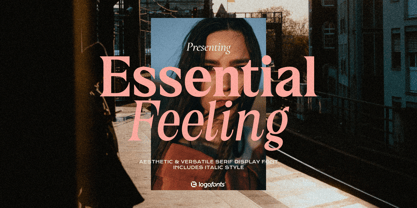 Essential Feeling Font Poster 1